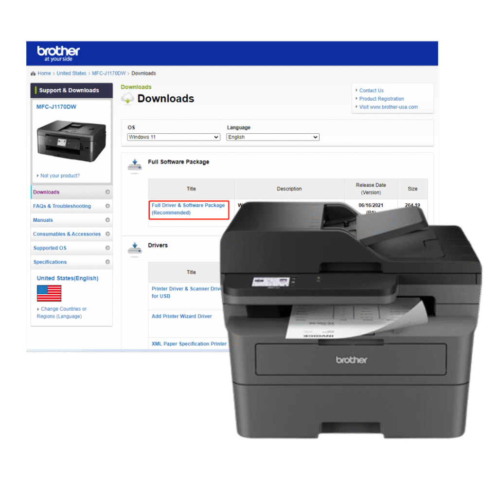 Printer and Software UI